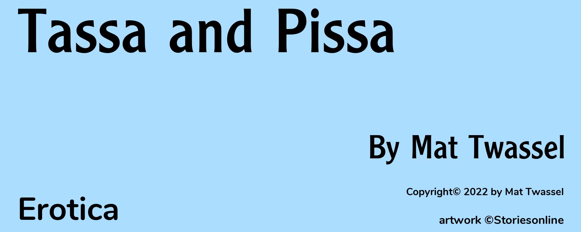 Tassa and Pissa - Cover