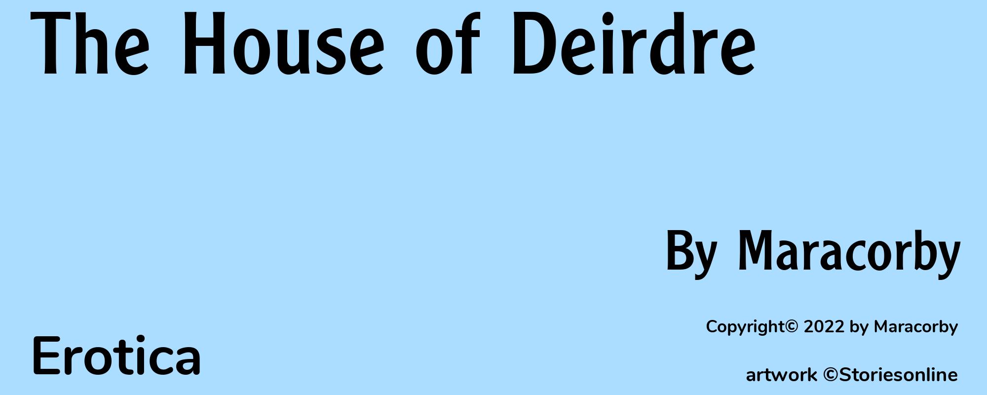 The House of Deirdre - Cover