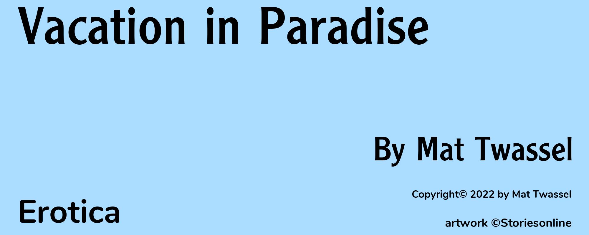 Vacation in Paradise - Cover