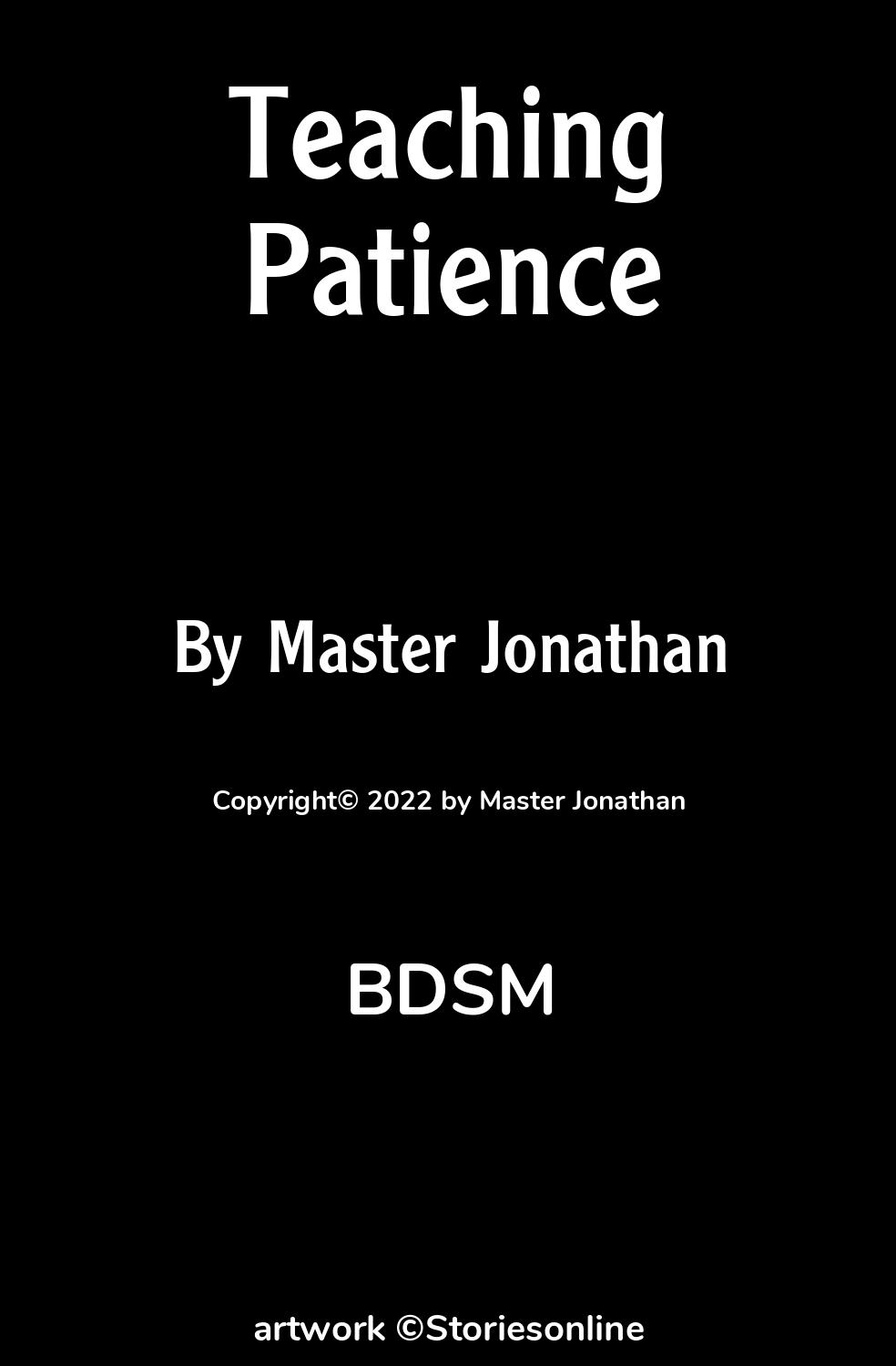 Teaching Patience - BDSM Sex Story