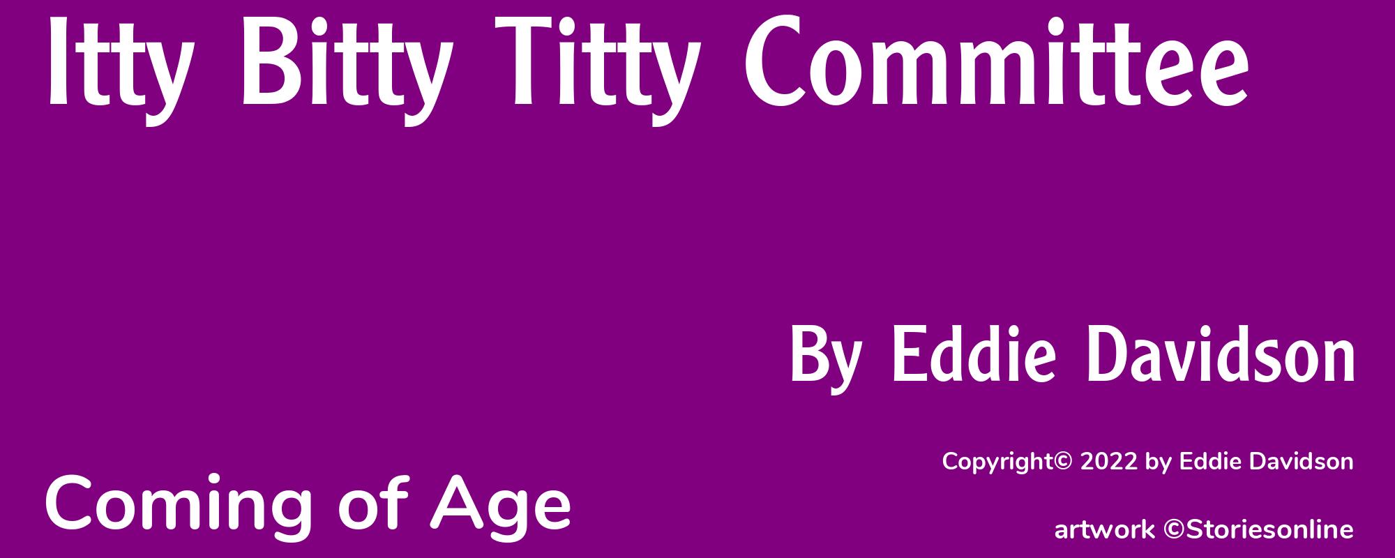 Itty Bitty Titty Committee - Cover