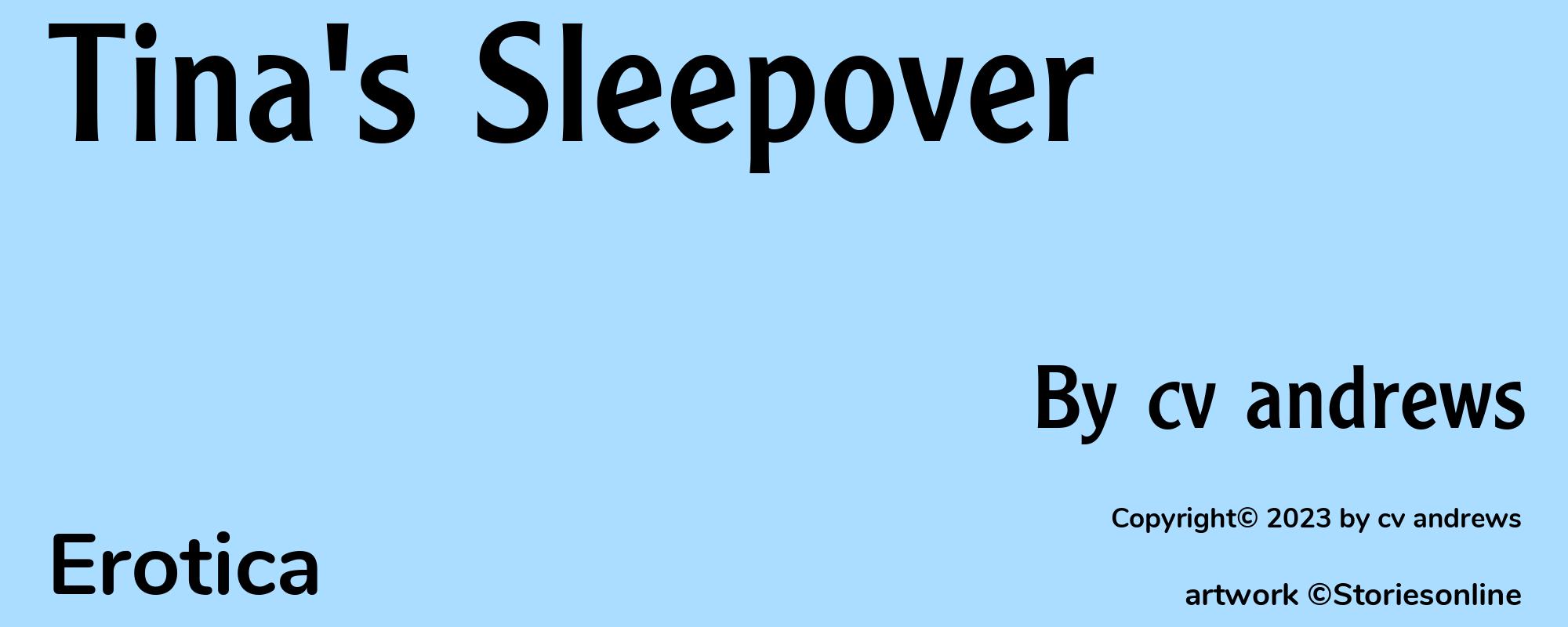 Tina's Sleepover - Cover