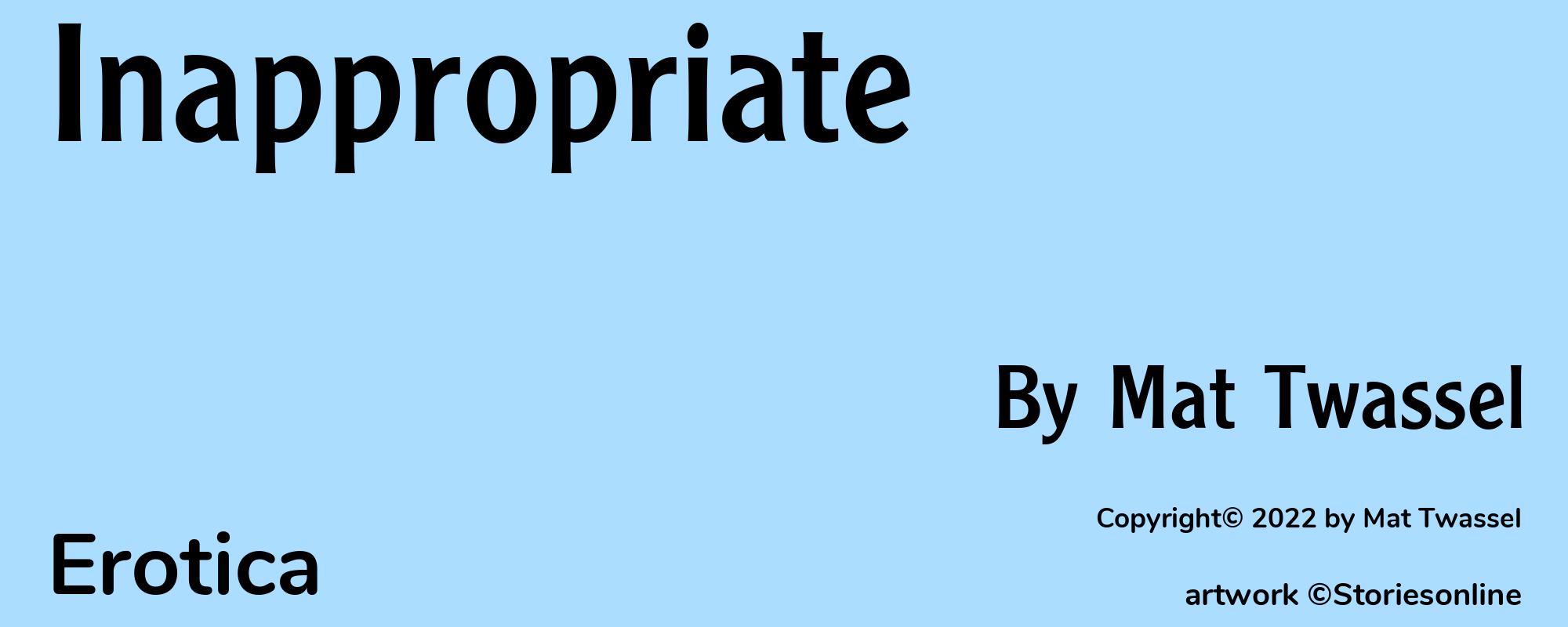 Inappropriate - Cover