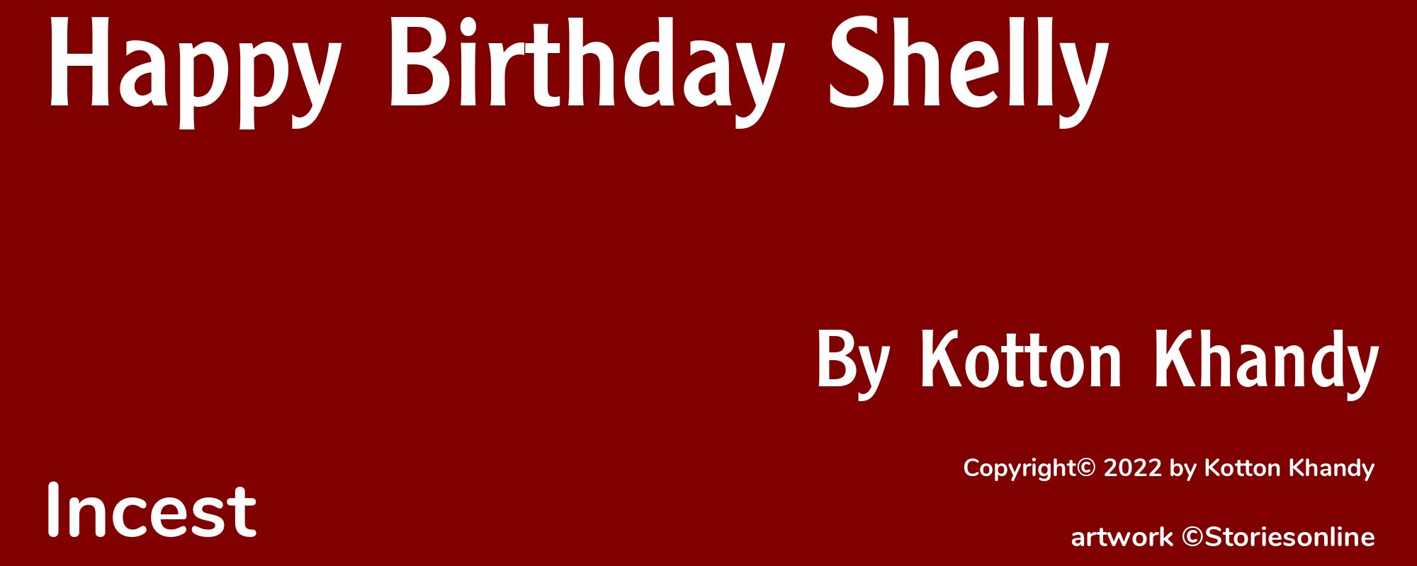 Happy Birthday Shelly - Cover