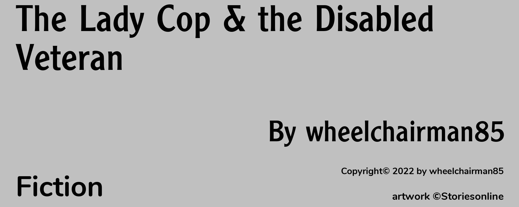 The Lady Cop & the Disabled Veteran - Cover