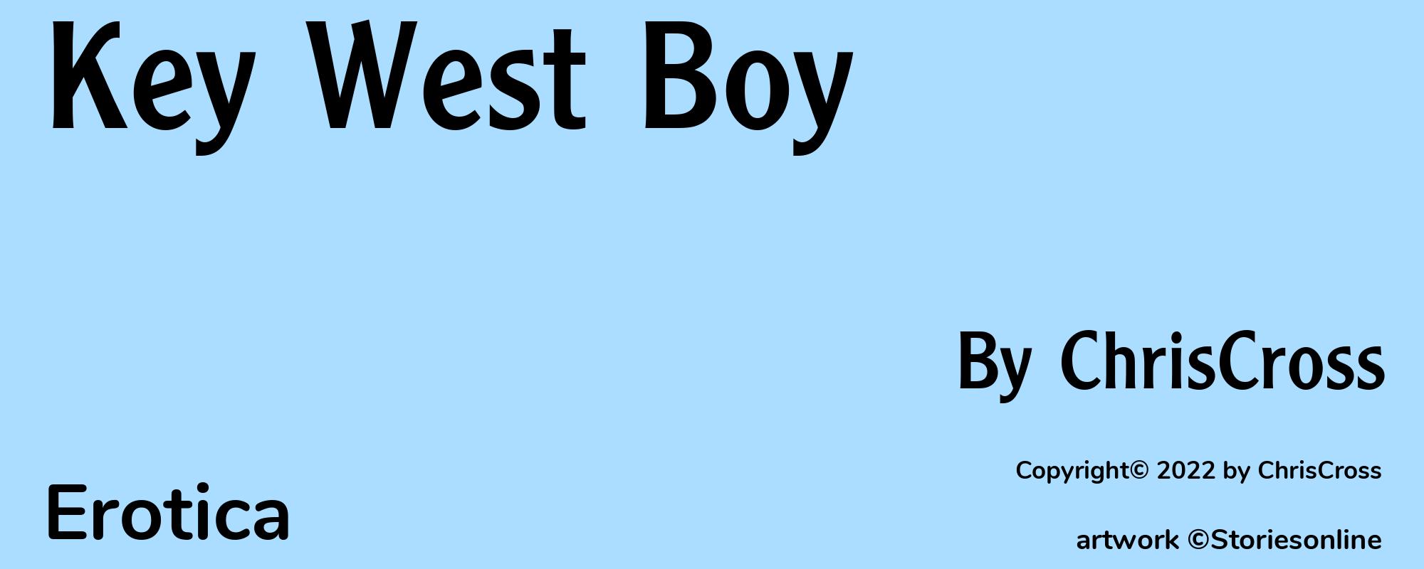 Key West Boy - Cover