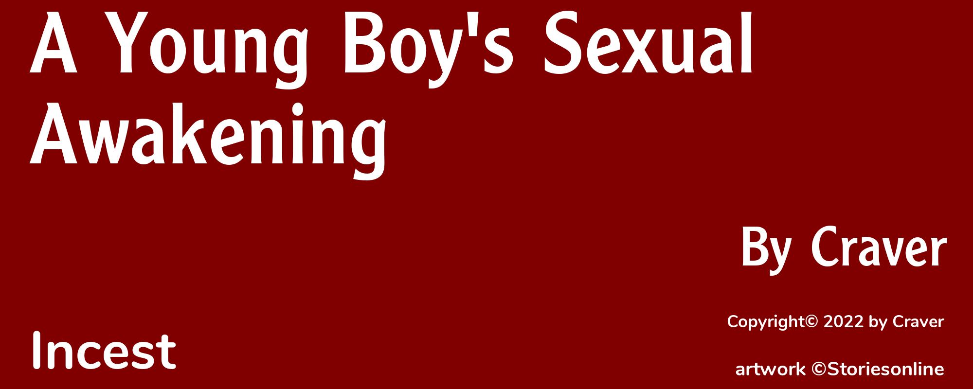 A Young Boy's Sexual Awakening - Cover