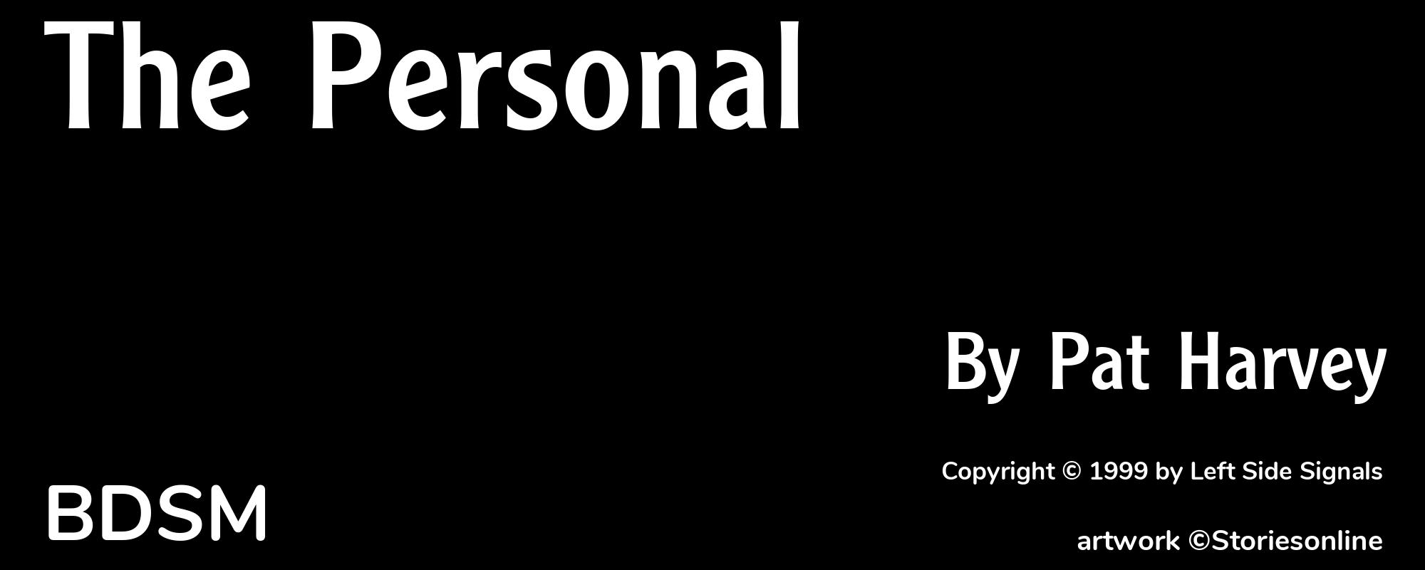 The Personal - Cover