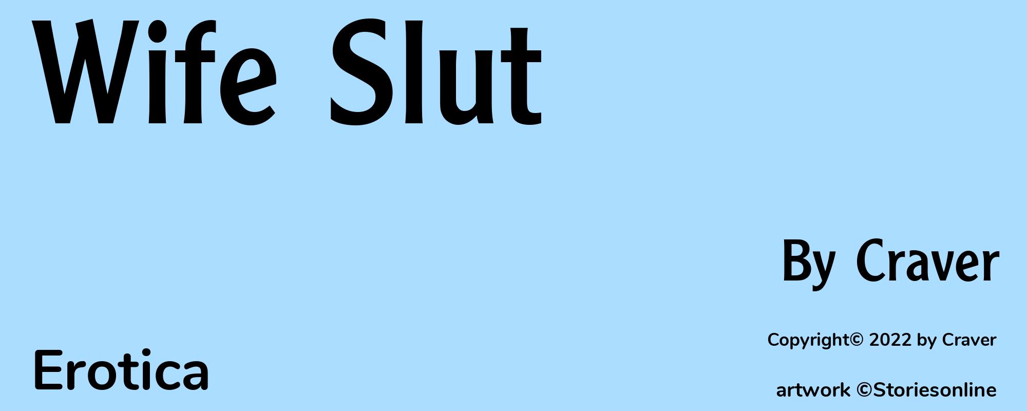 Wife Slut - Cover