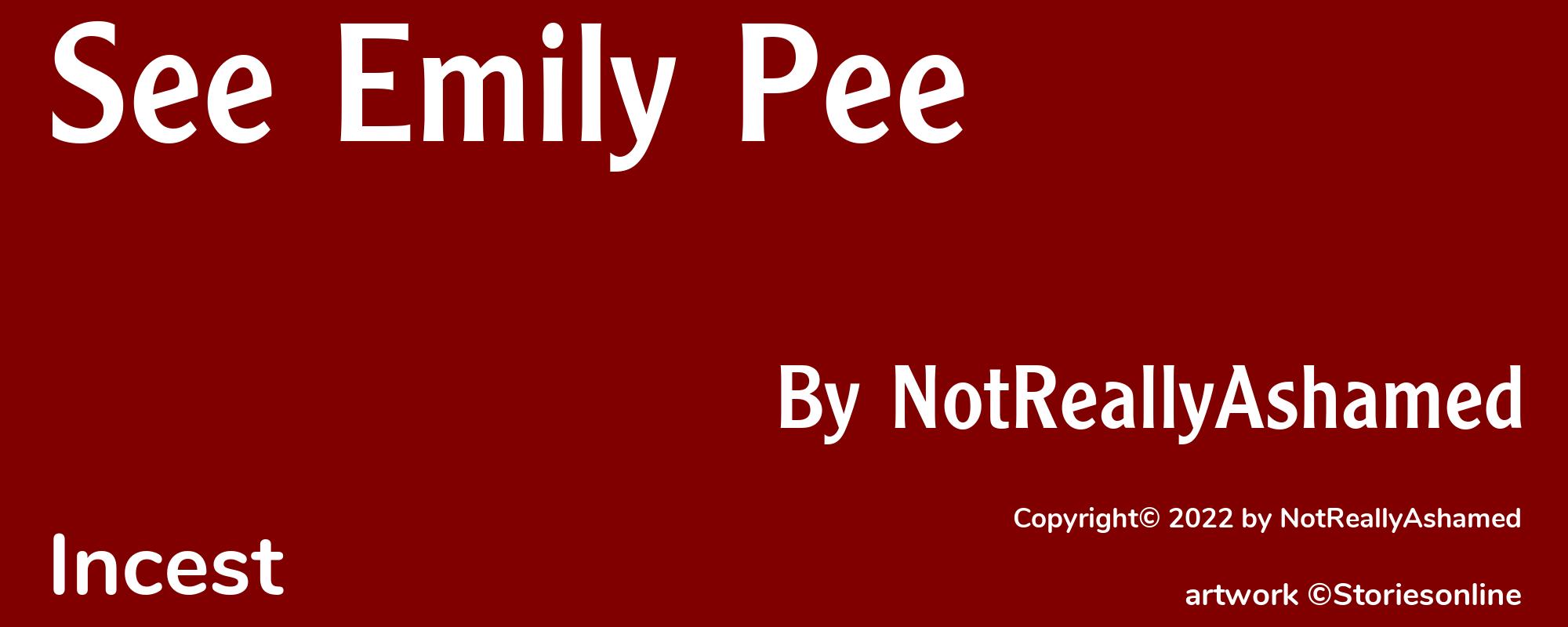 See Emily Pee - Cover