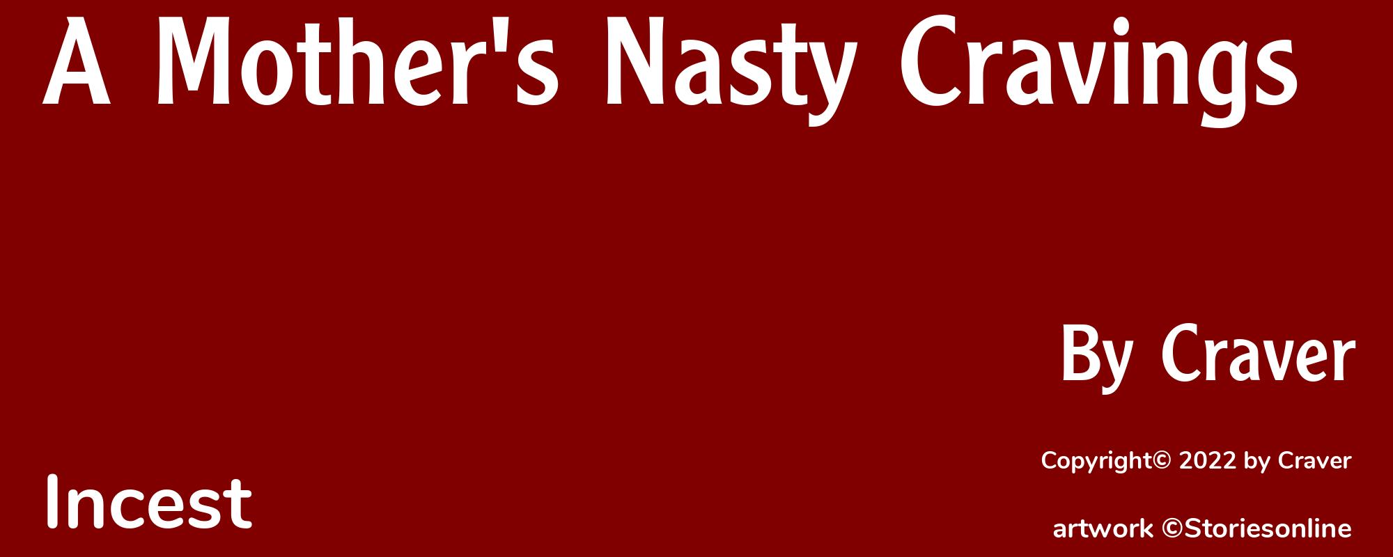 A Mother's Nasty Cravings - Cover