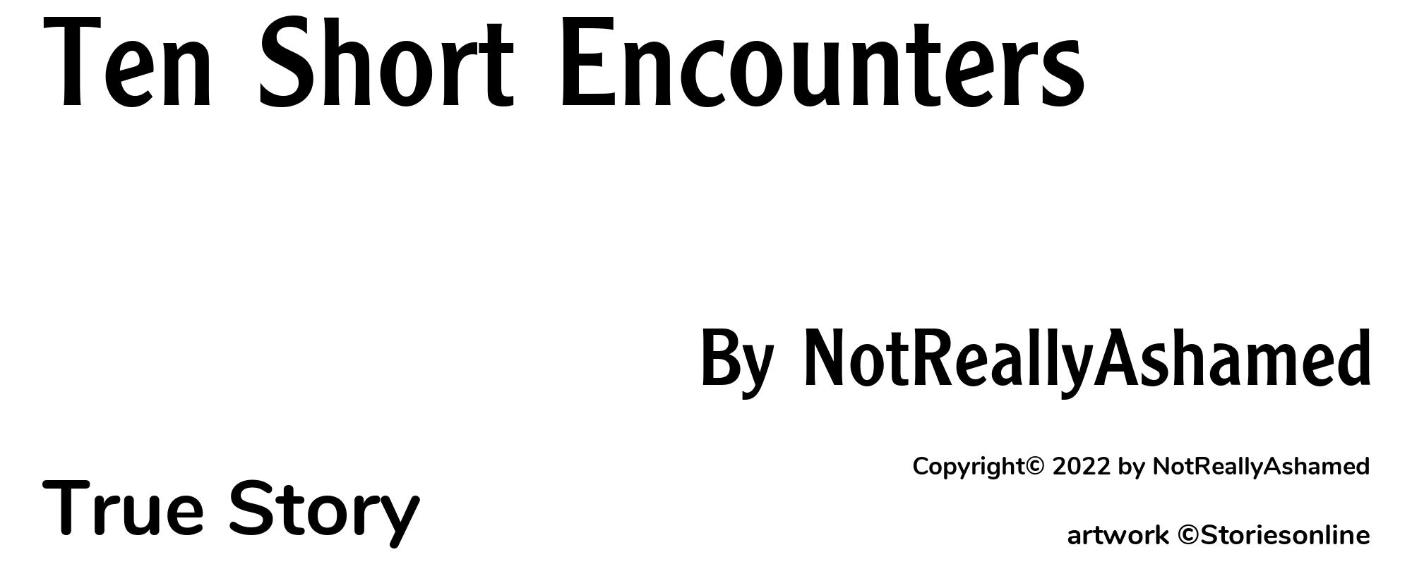 Ten Short Encounters - Cover