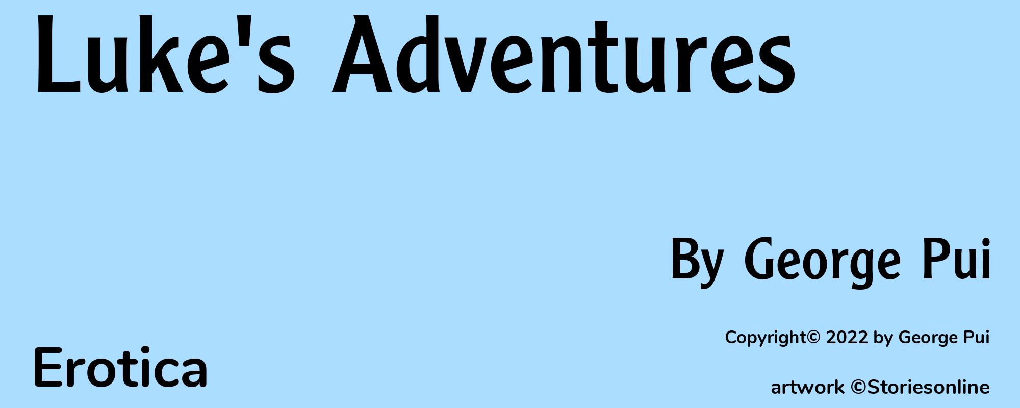 Luke's Adventures - Cover