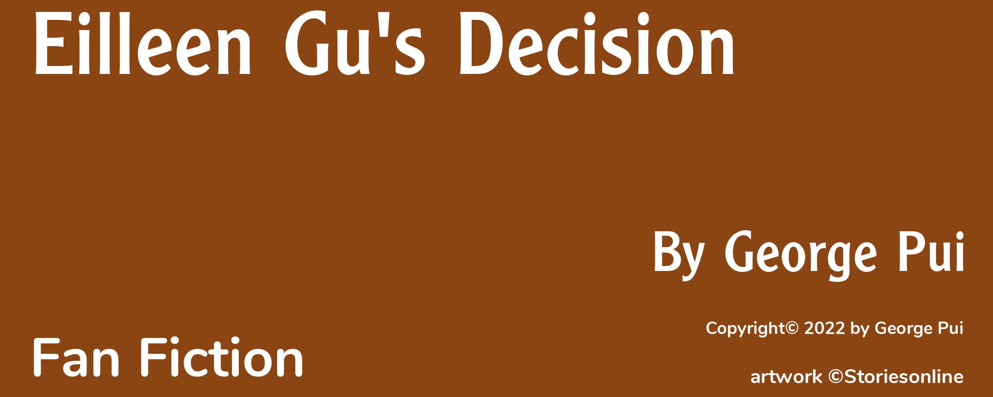 Eilleen Gu's Decision - Cover