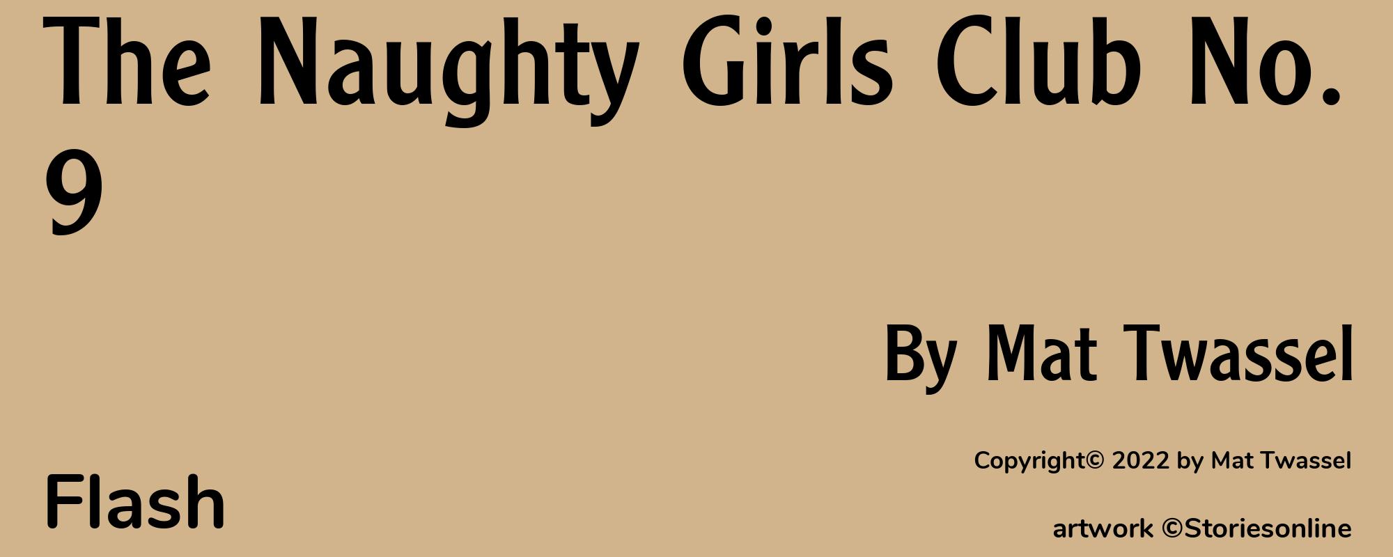 The Naughty Girls Club No. 9 - Cover