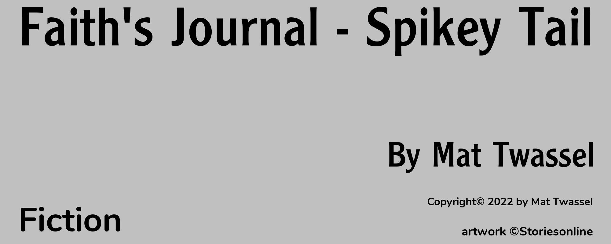 Faith's Journal - Spikey Tail - Cover