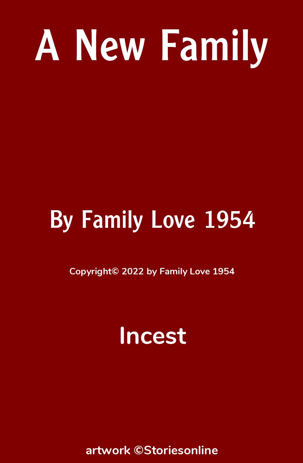 A New Family - Incest Sex Story