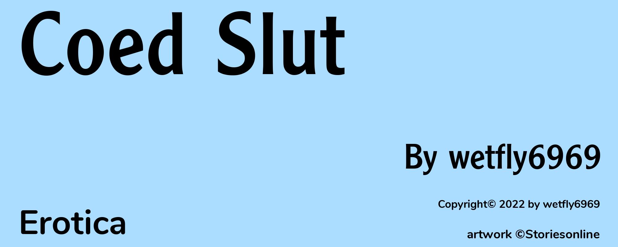 Coed Slut - Cover