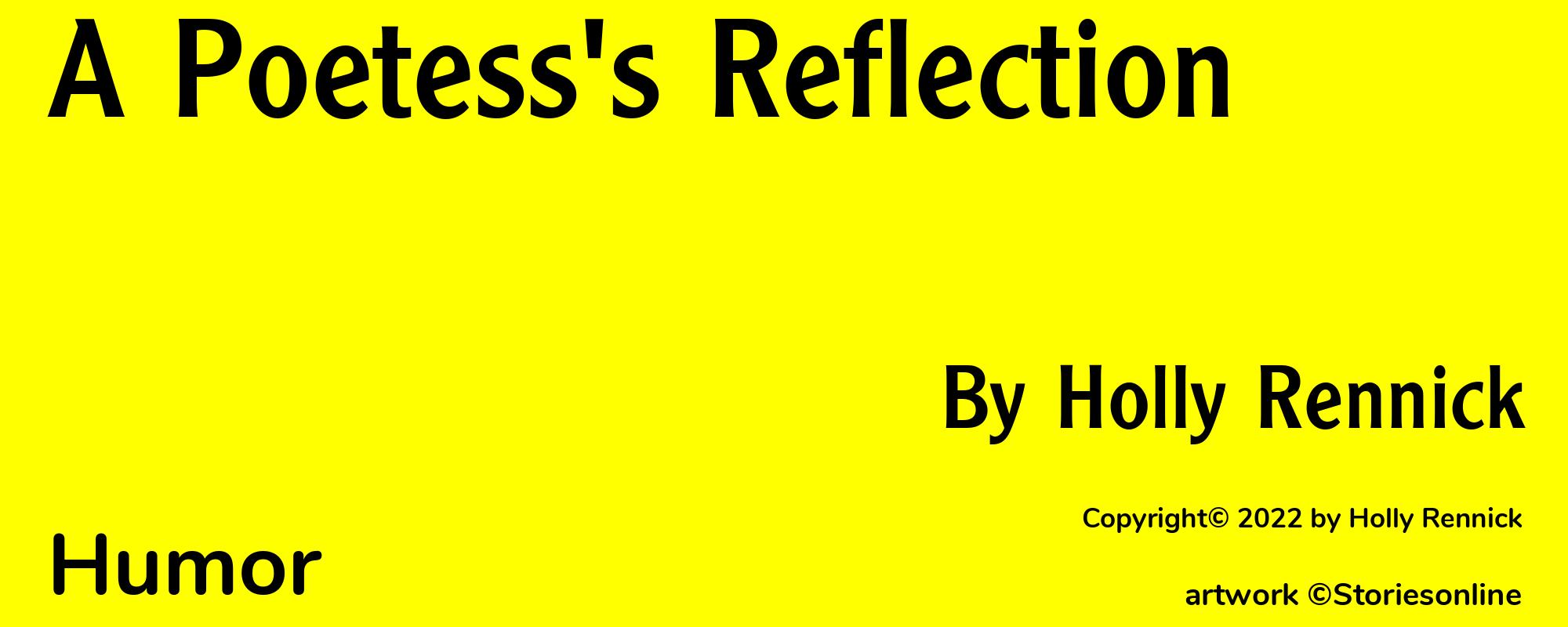 A Poetess's Reflection - Cover