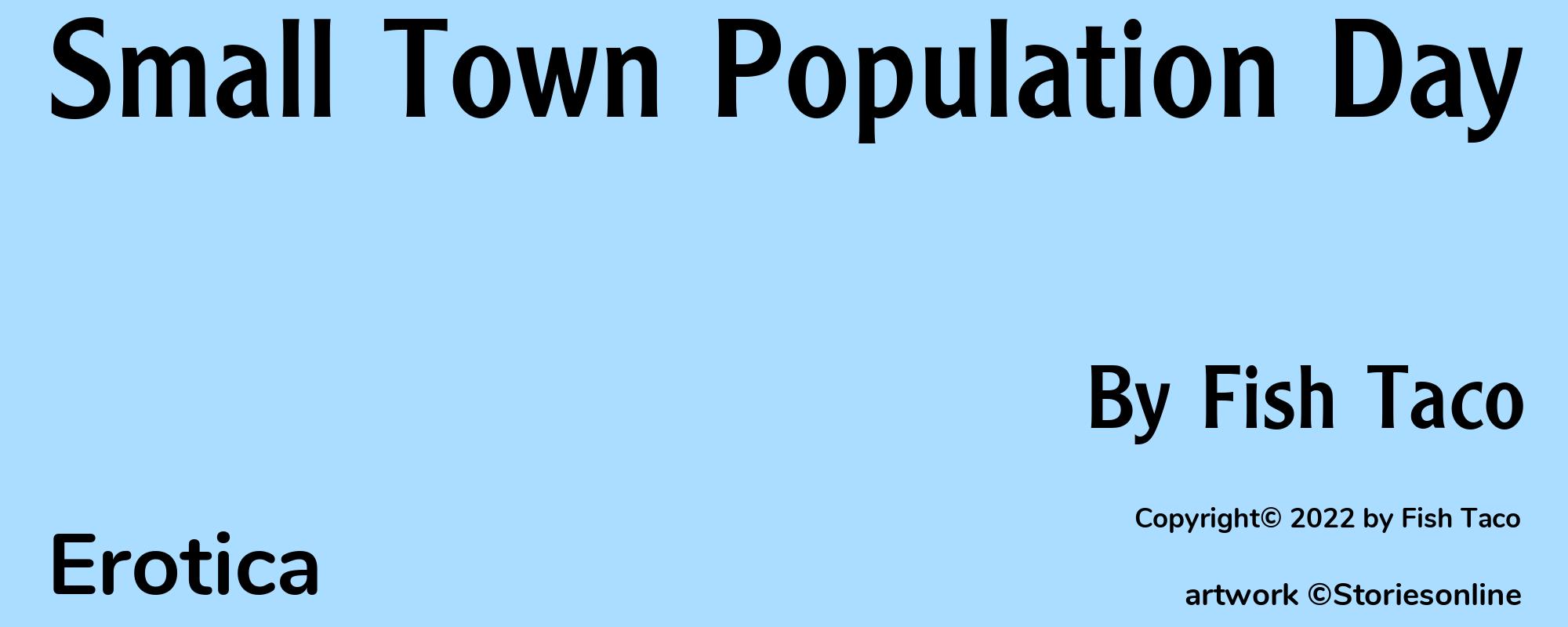 Small Town Population Day - Cover