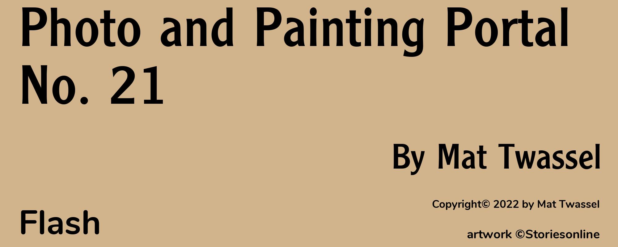 Photo and Painting Portal No. 21 - Cover