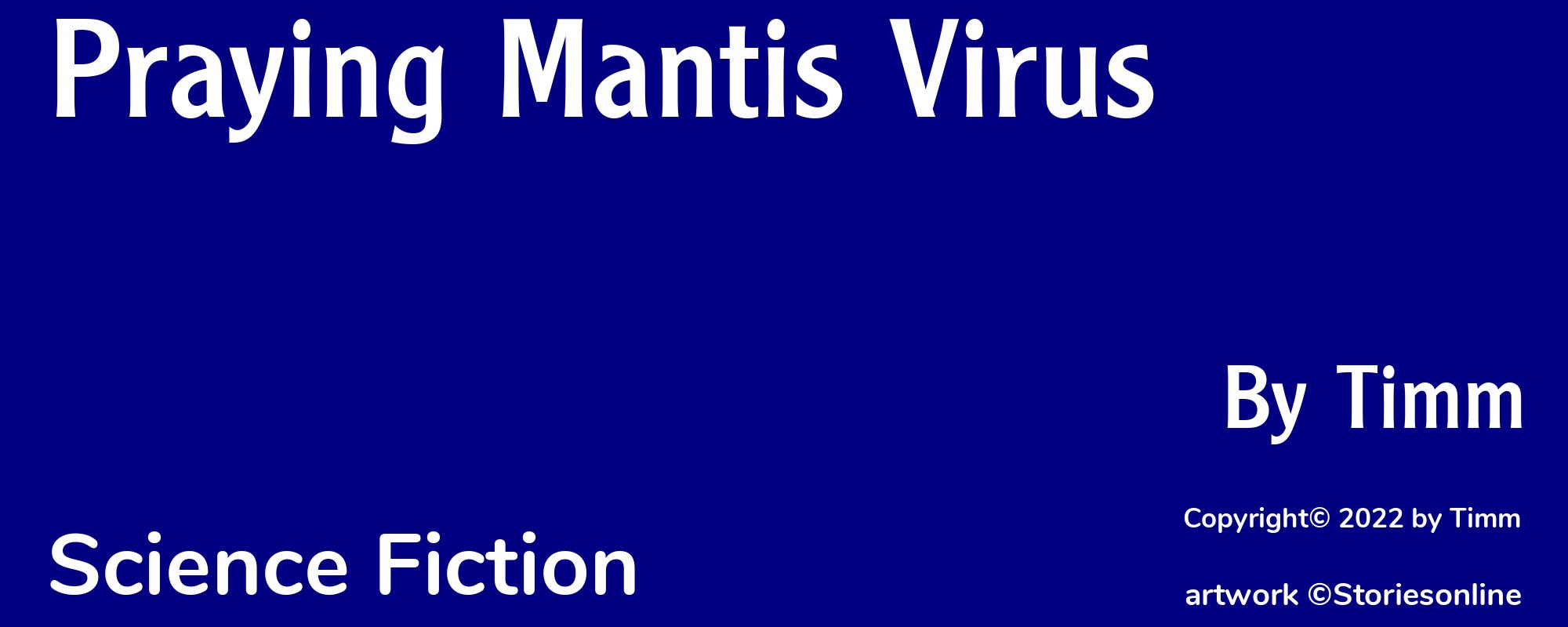 Praying Mantis Virus - Cover