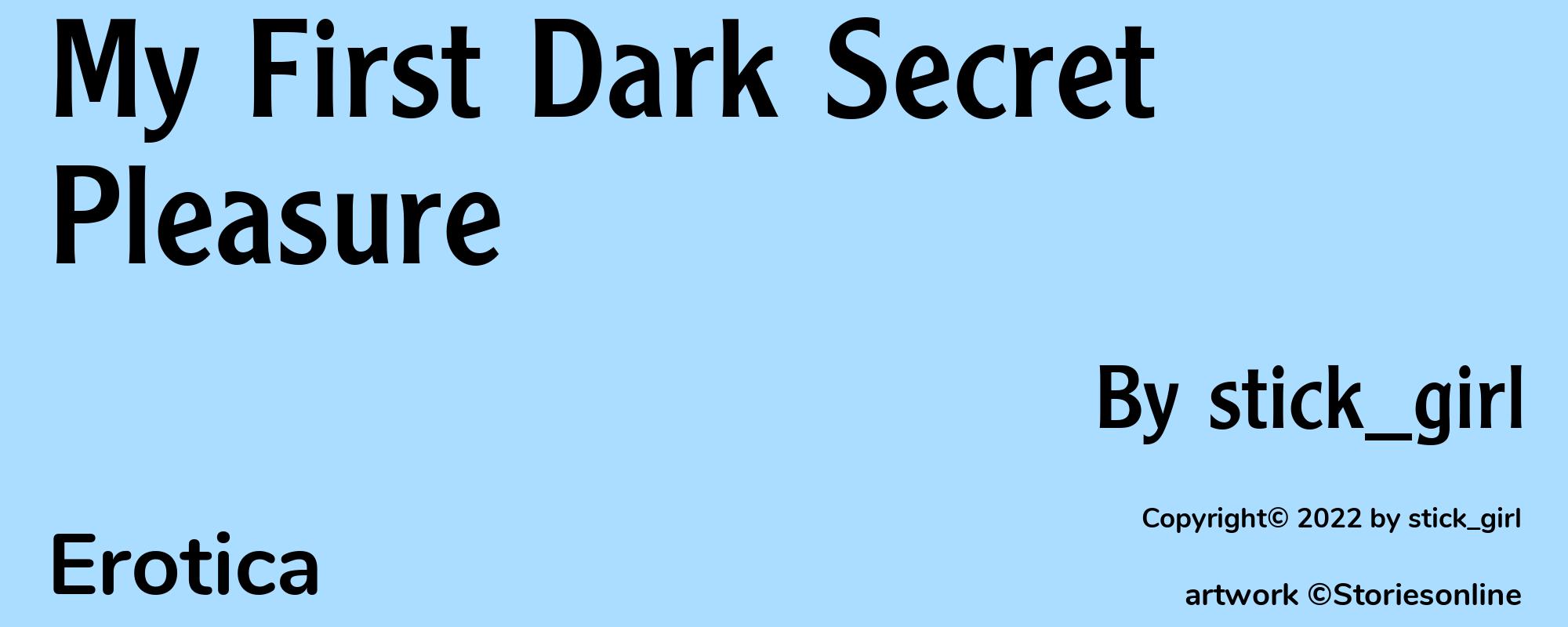 My First Dark Secret Pleasure - Cover