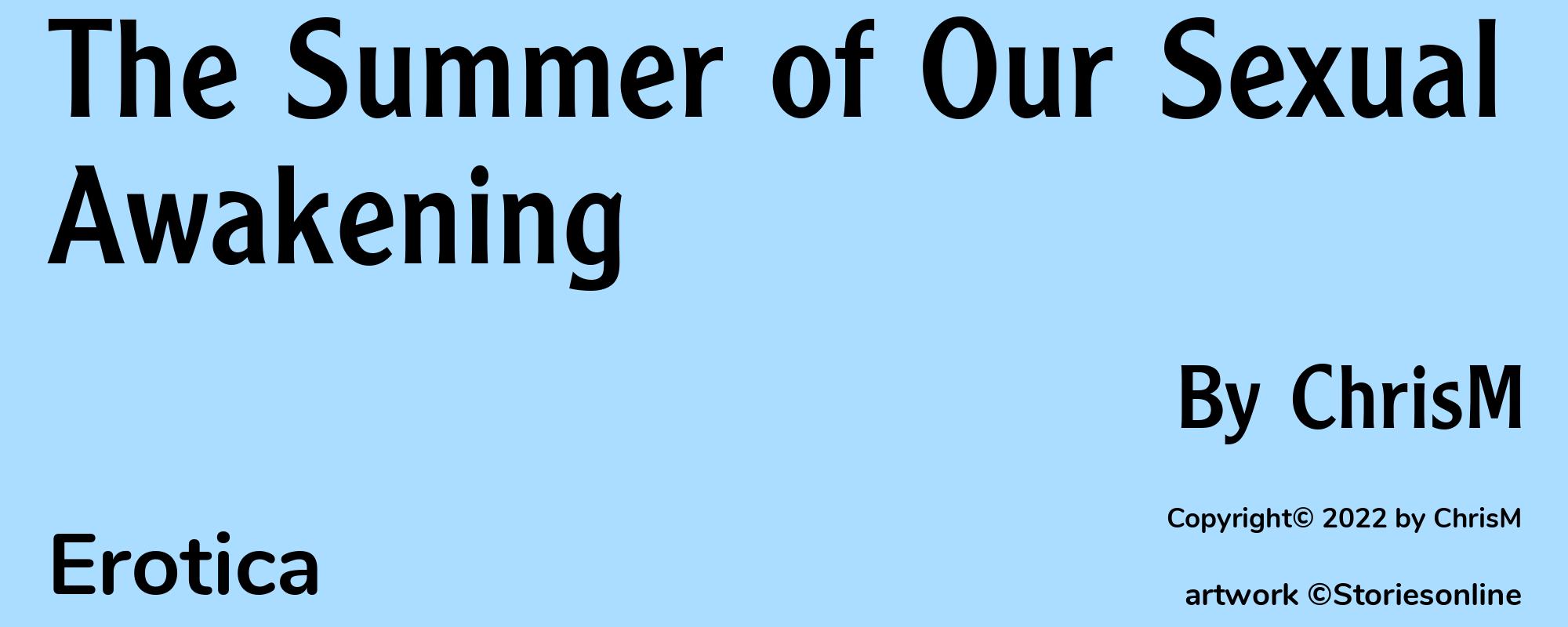 The Summer of Our Sexual Awakening - Cover