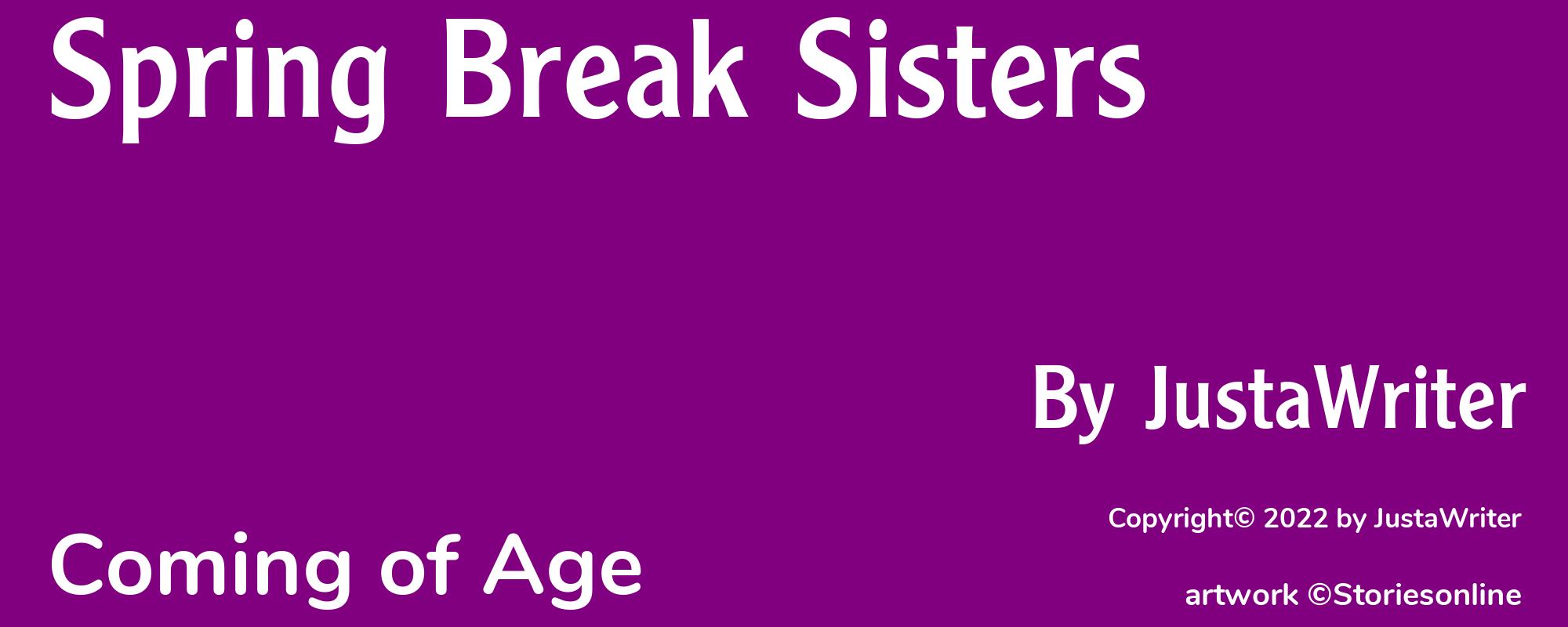 Spring Break Sisters - Cover