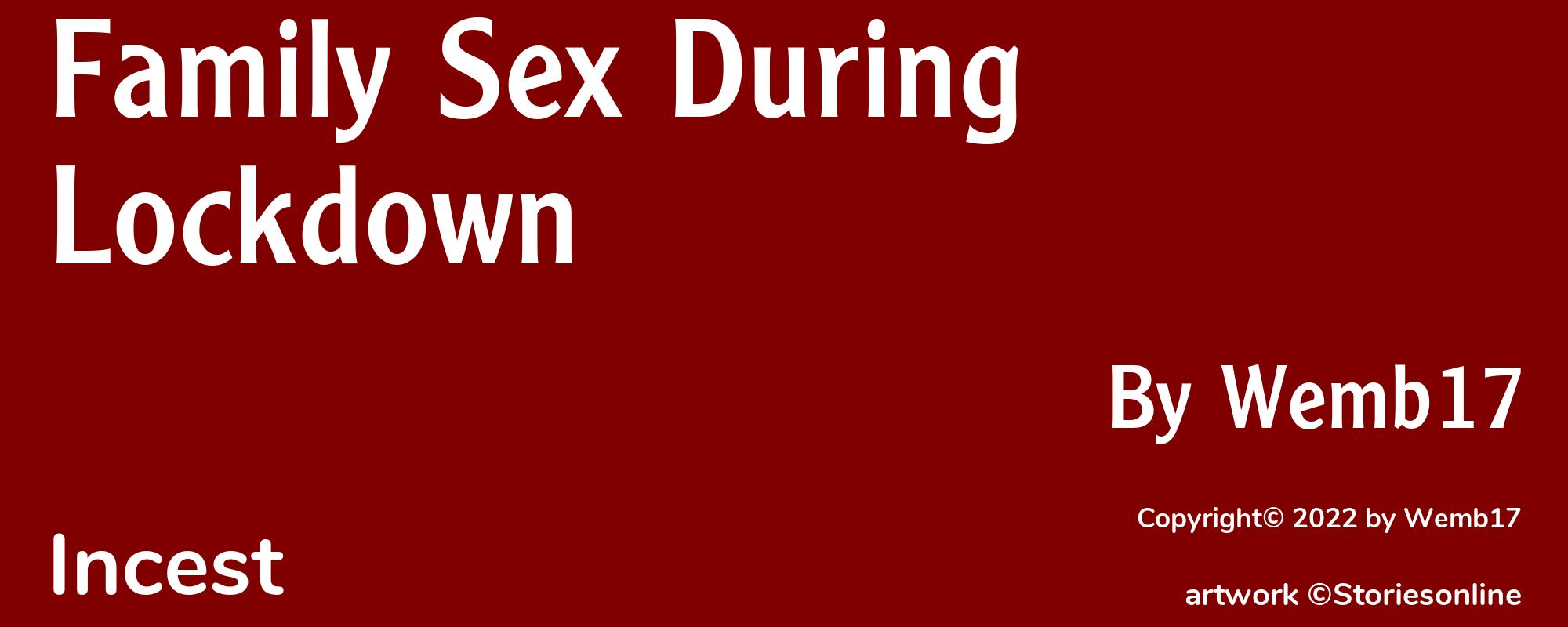 Family Sex During Lockdown - Cover