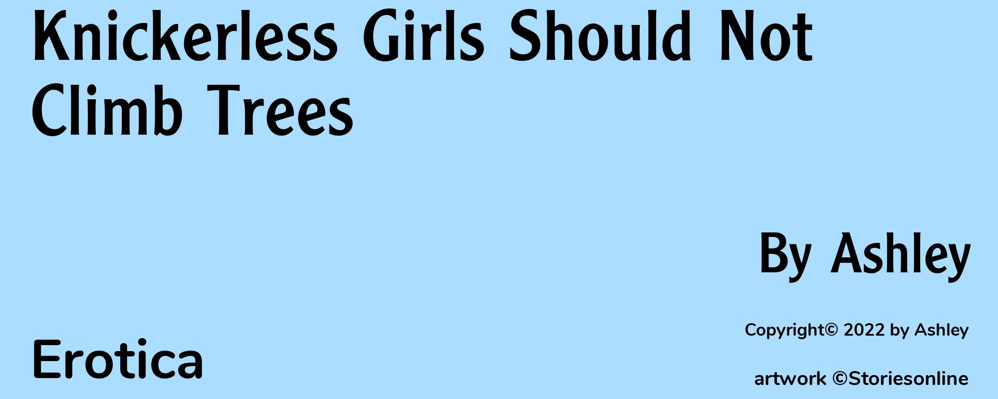 Knickerless Girls Should Not Climb Trees - Cover