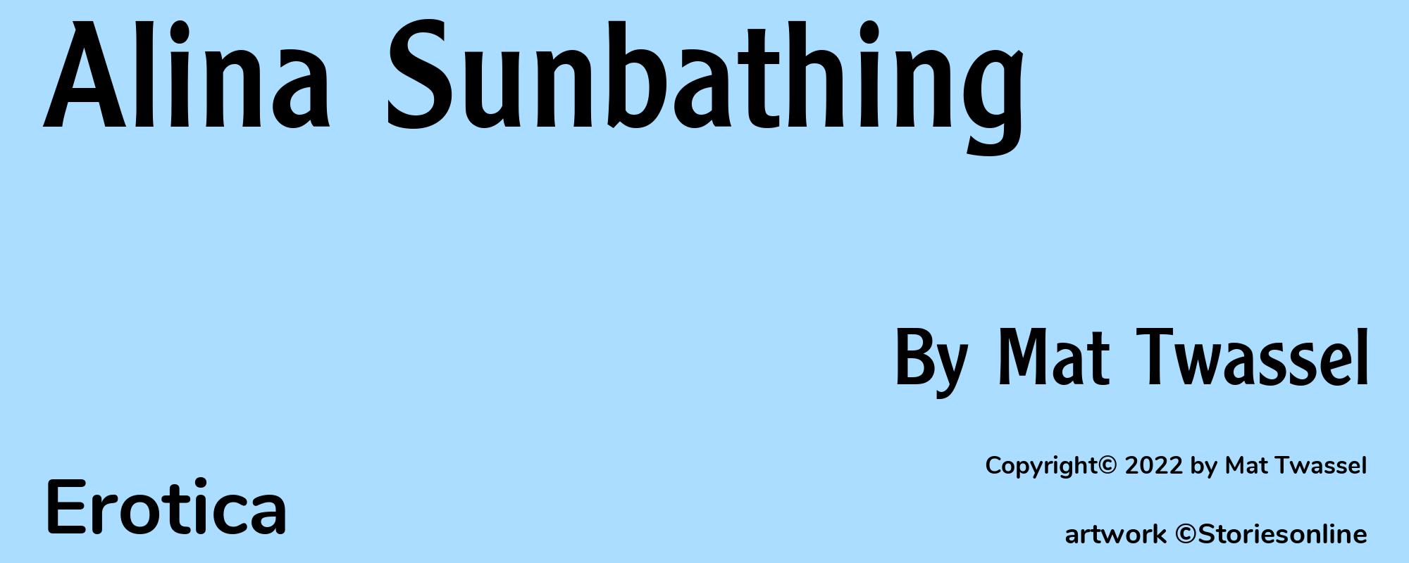 Alina Sunbathing - Cover