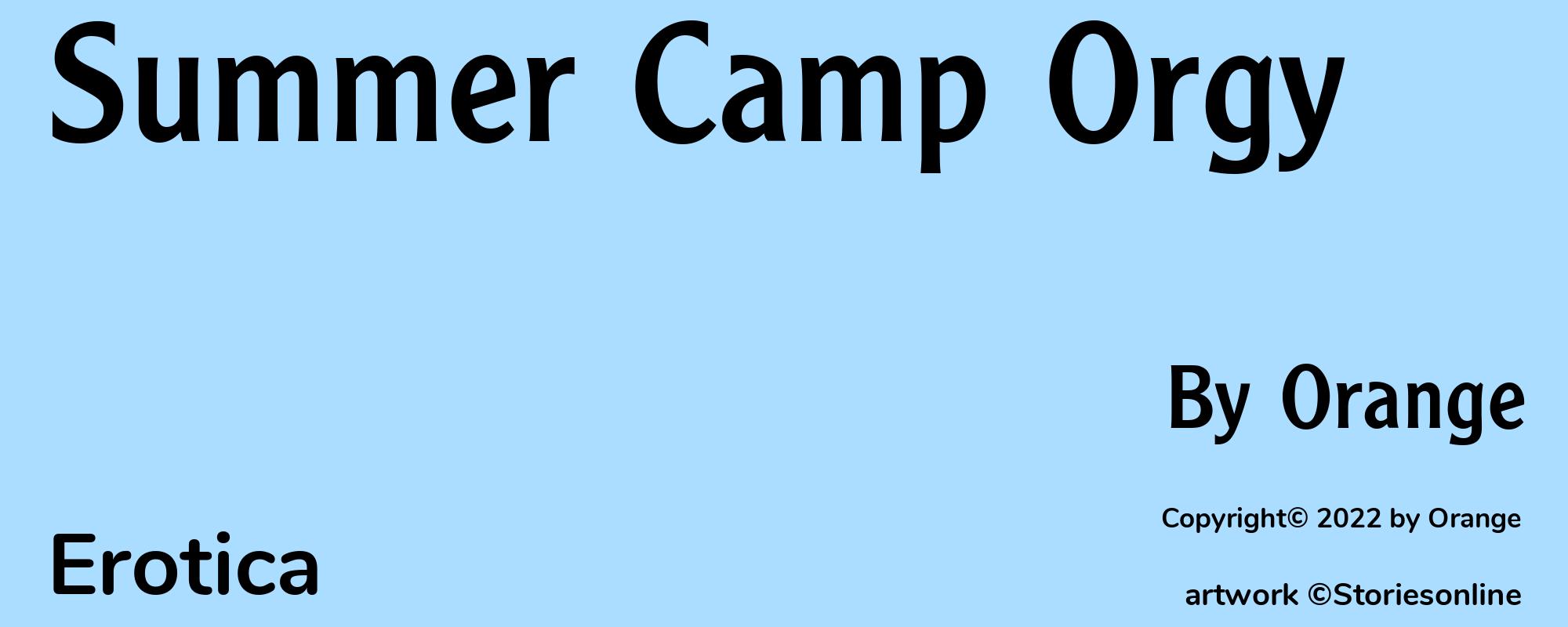 Summer Camp Orgy - Cover