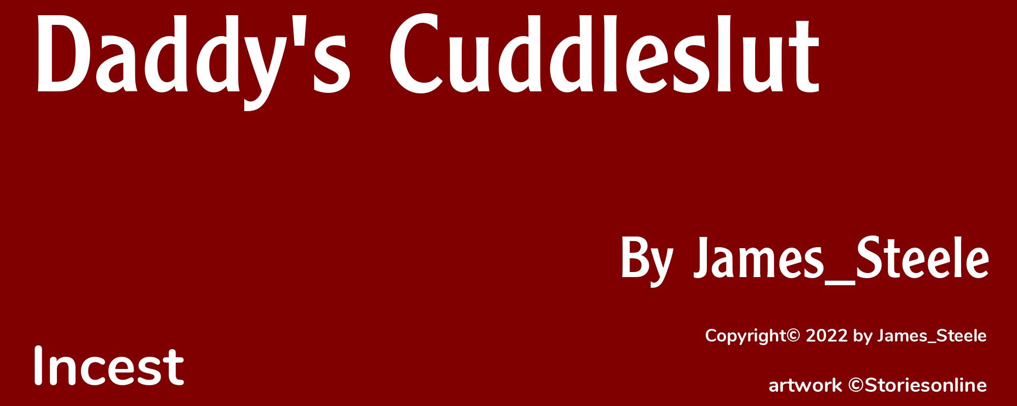 Daddy's Cuddleslut - Cover