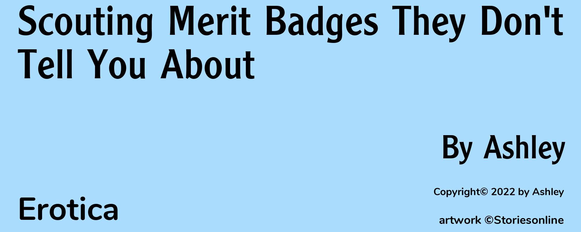 Scouting Merit Badges They Don't Tell You About - Cover