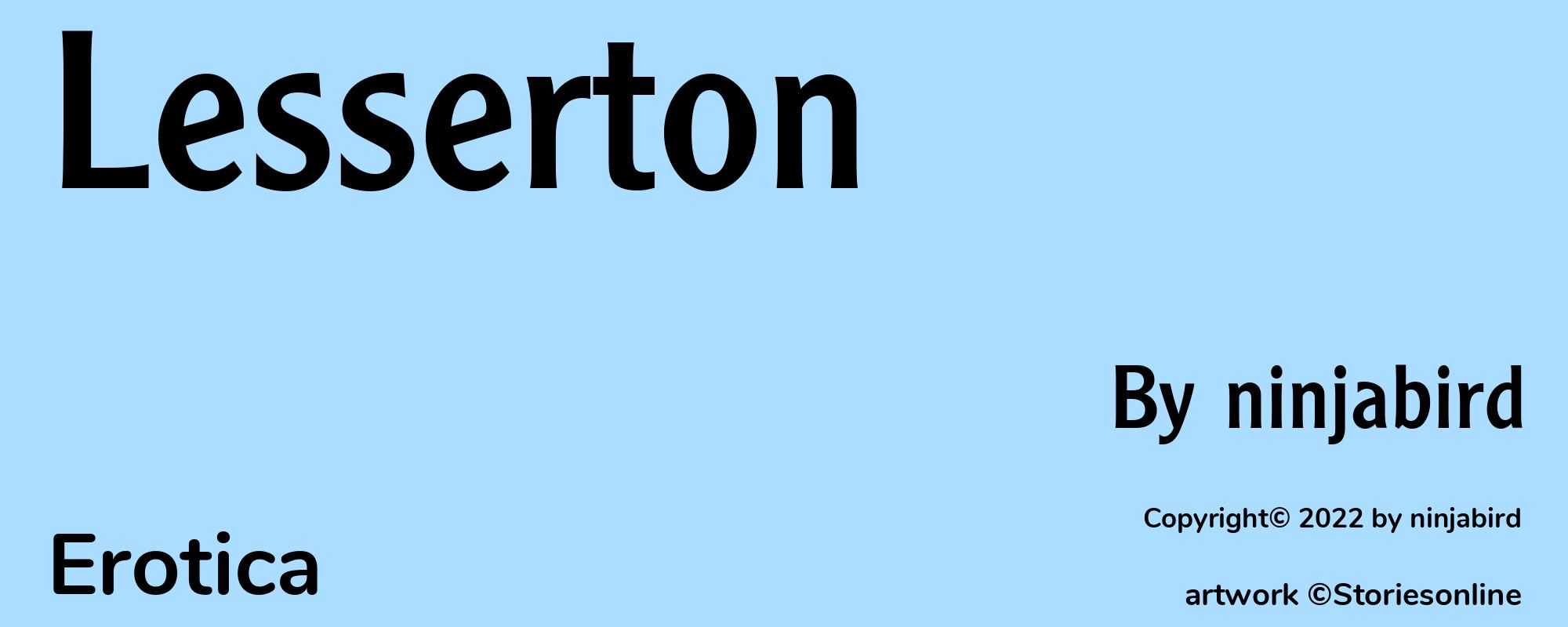 Lesserton - Cover