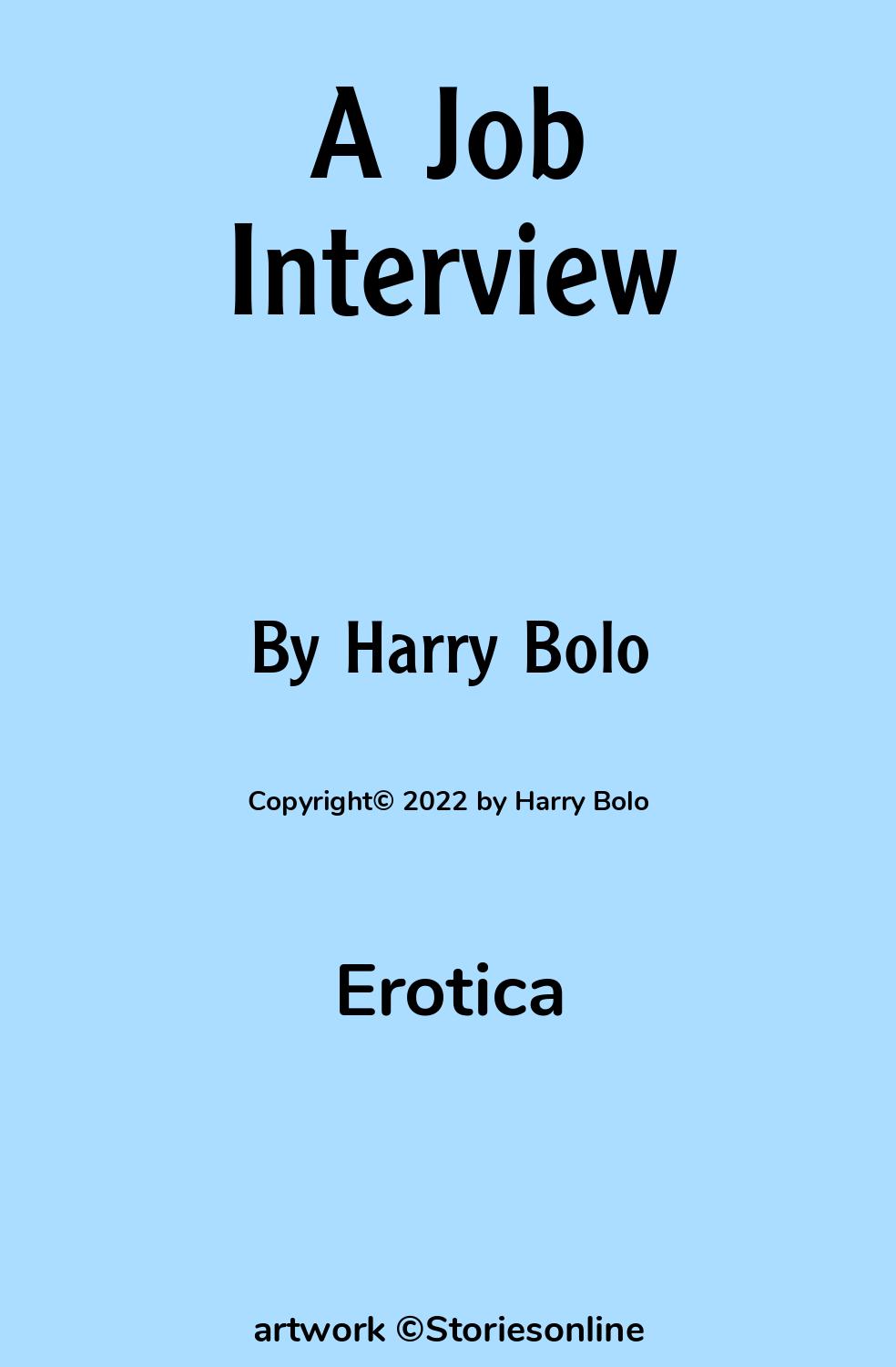 A Job Interview - Erotica Sex Story