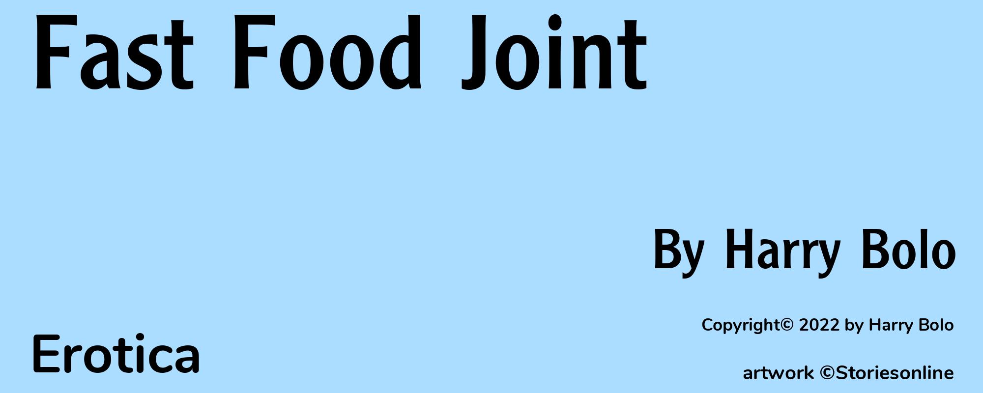 Fast Food Joint - Cover