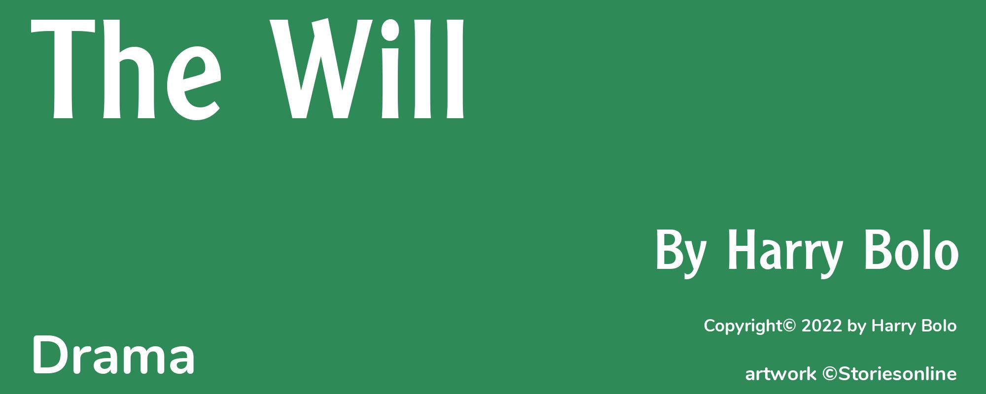 The Will - Cover