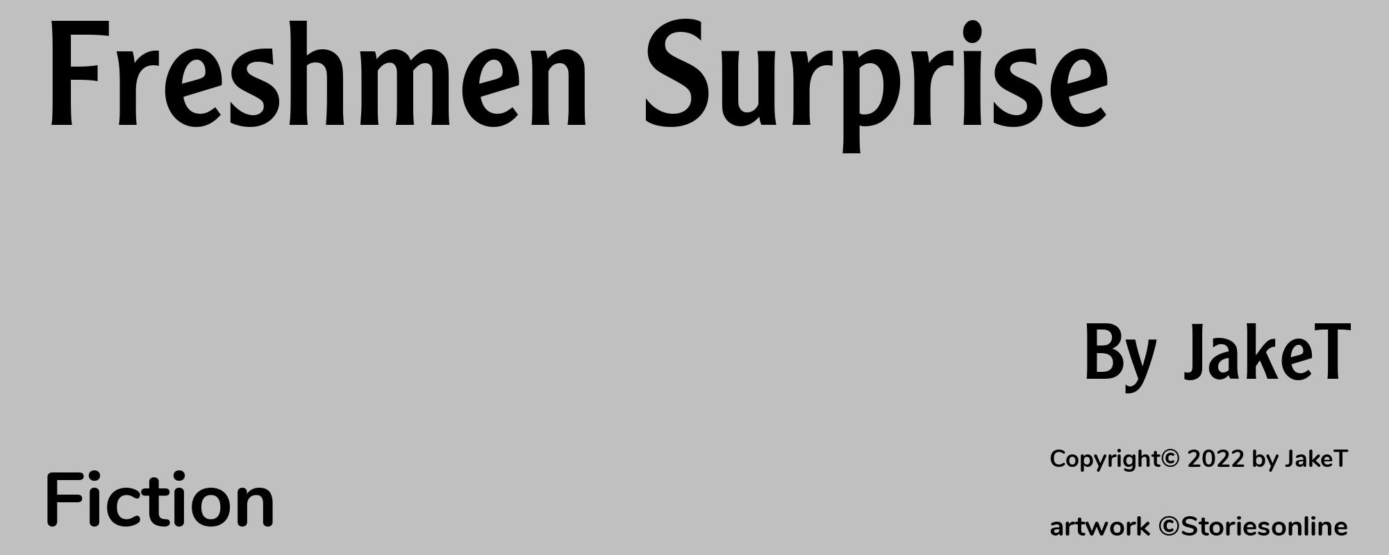 Freshmen Surprise - Cover