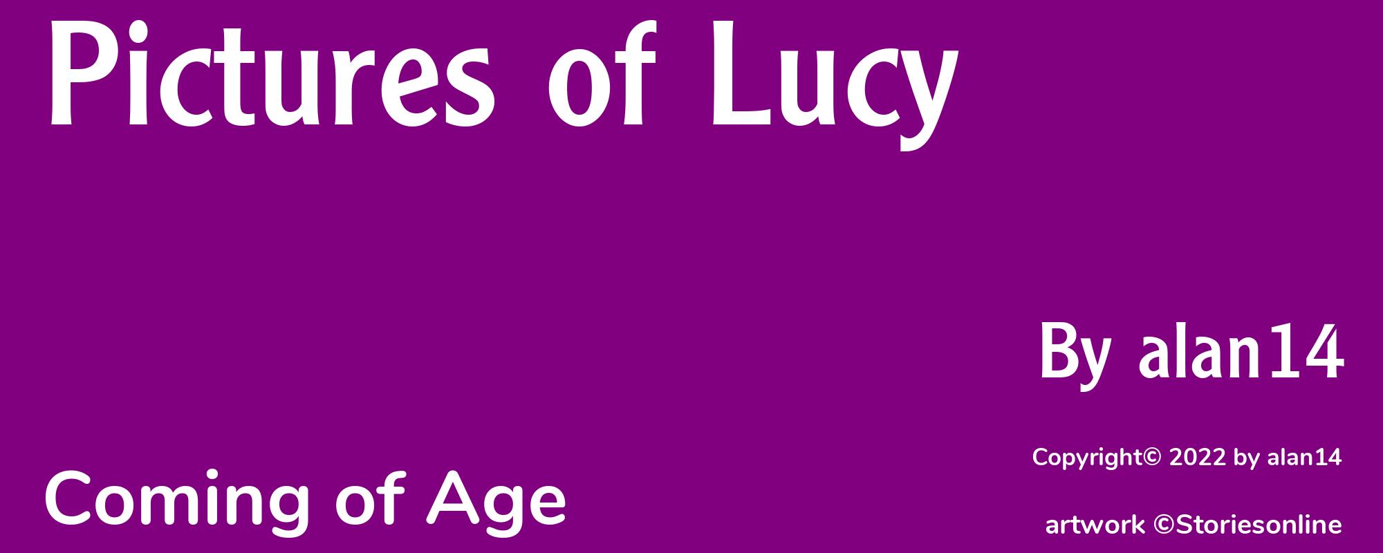 Pictures of Lucy - Cover