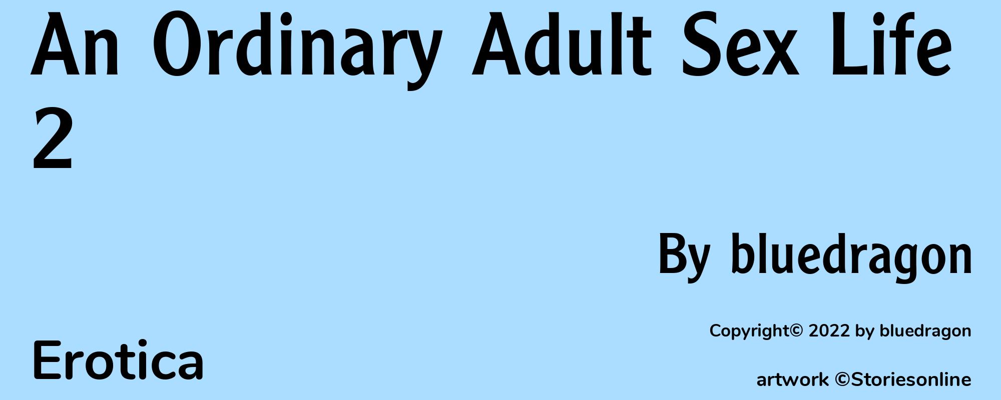 An Ordinary Adult Sex Life 2 - Cover