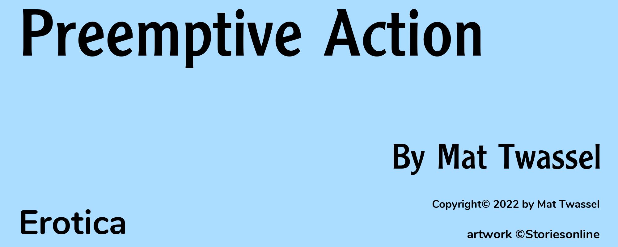 Preemptive Action - Cover