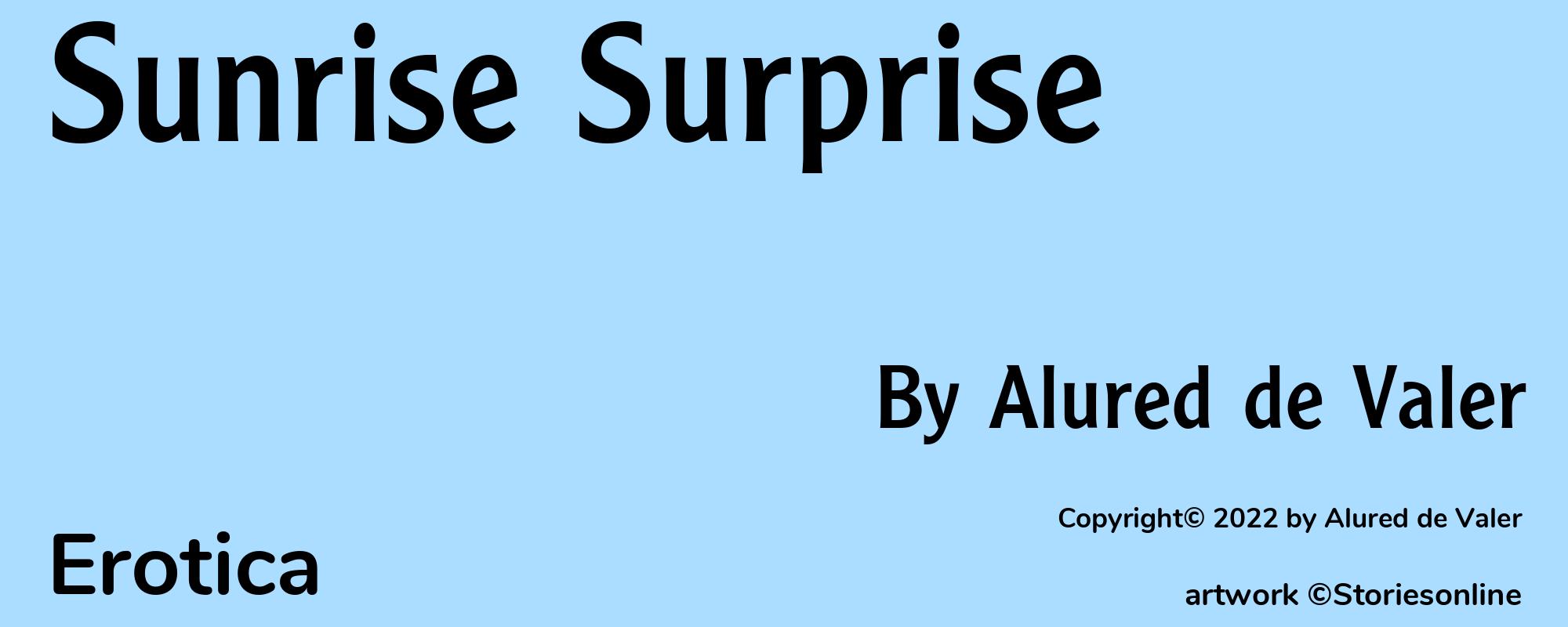 Sunrise Surprise - Cover