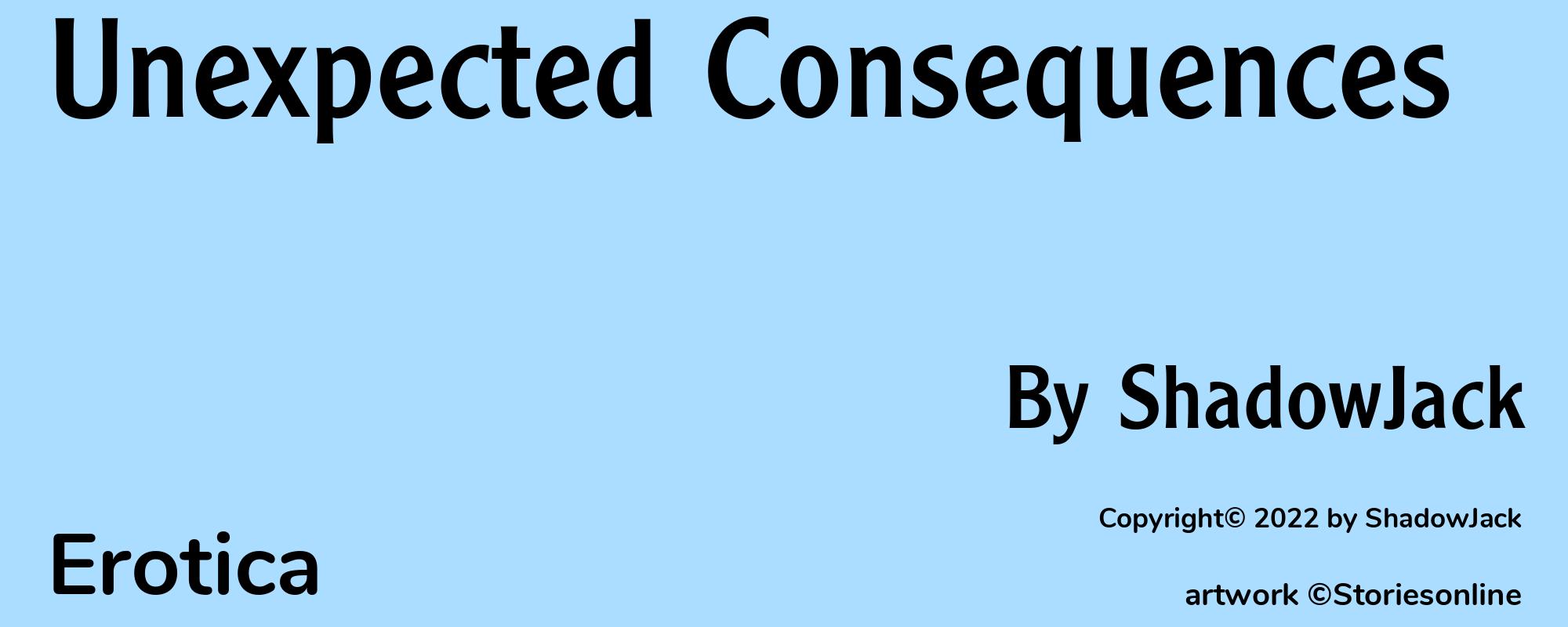 Unexpected Consequences - Cover