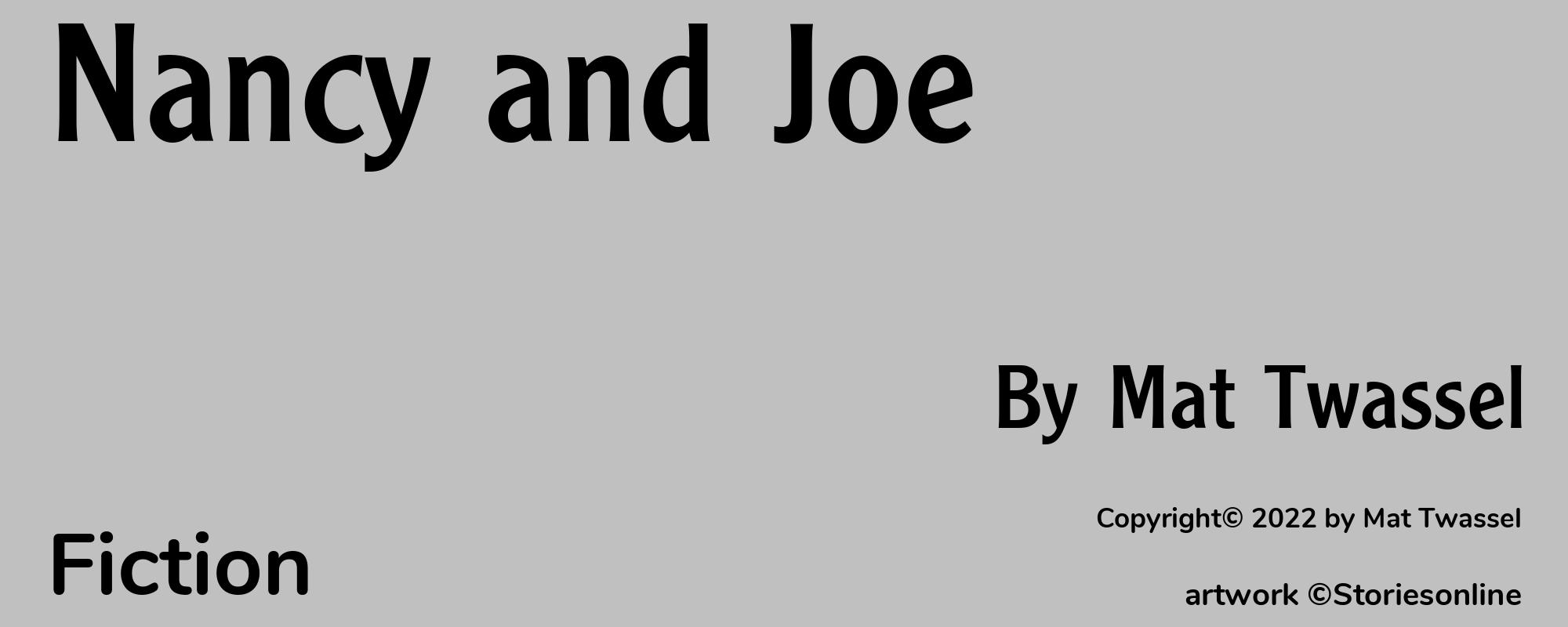 Nancy and Joe - Cover