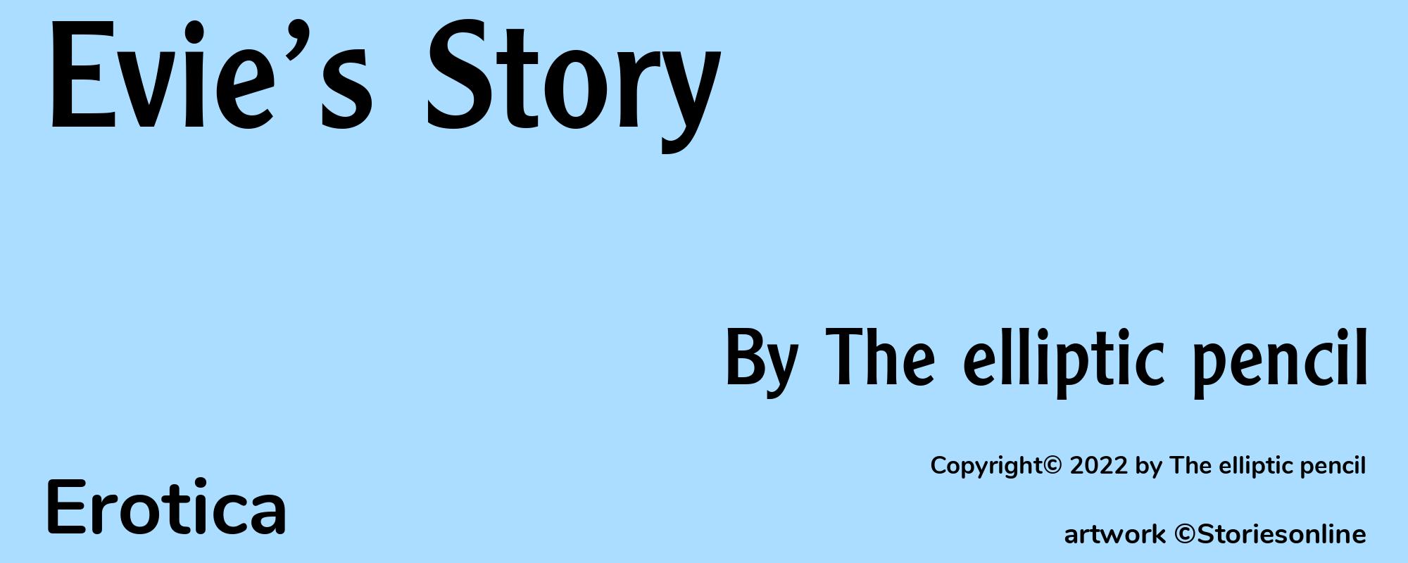 Evie’s Story - Cover