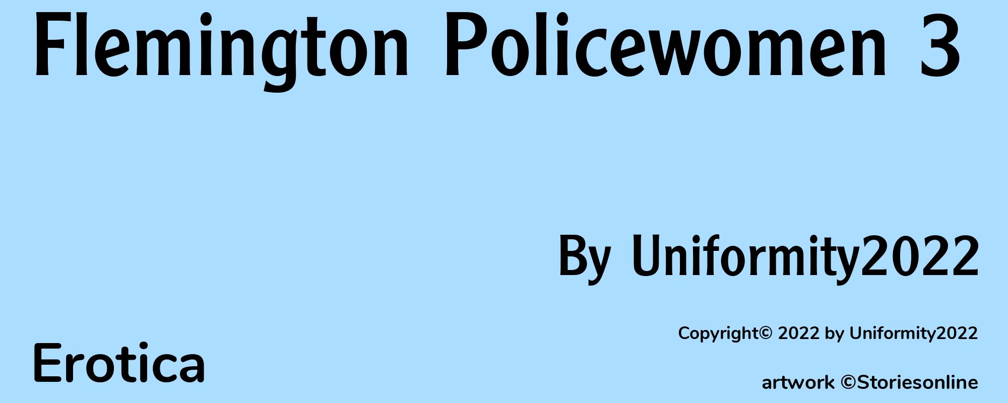 Flemington Policewomen 3 - Cover