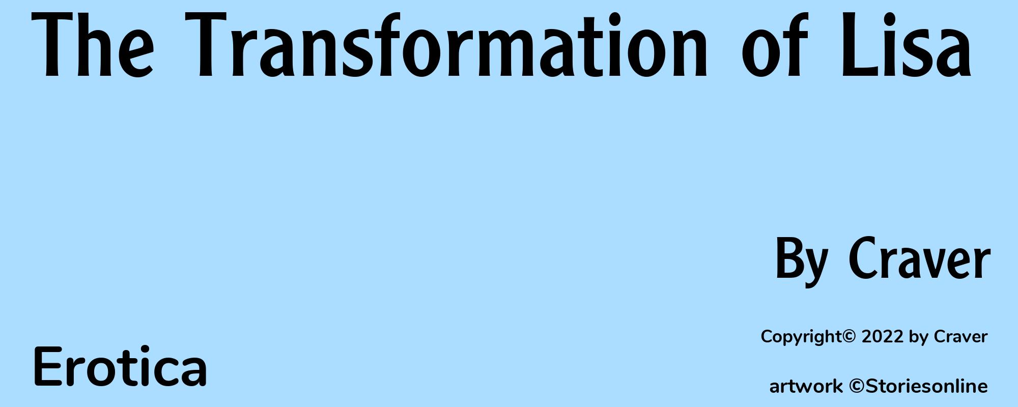 The Transformation of Lisa  - Cover