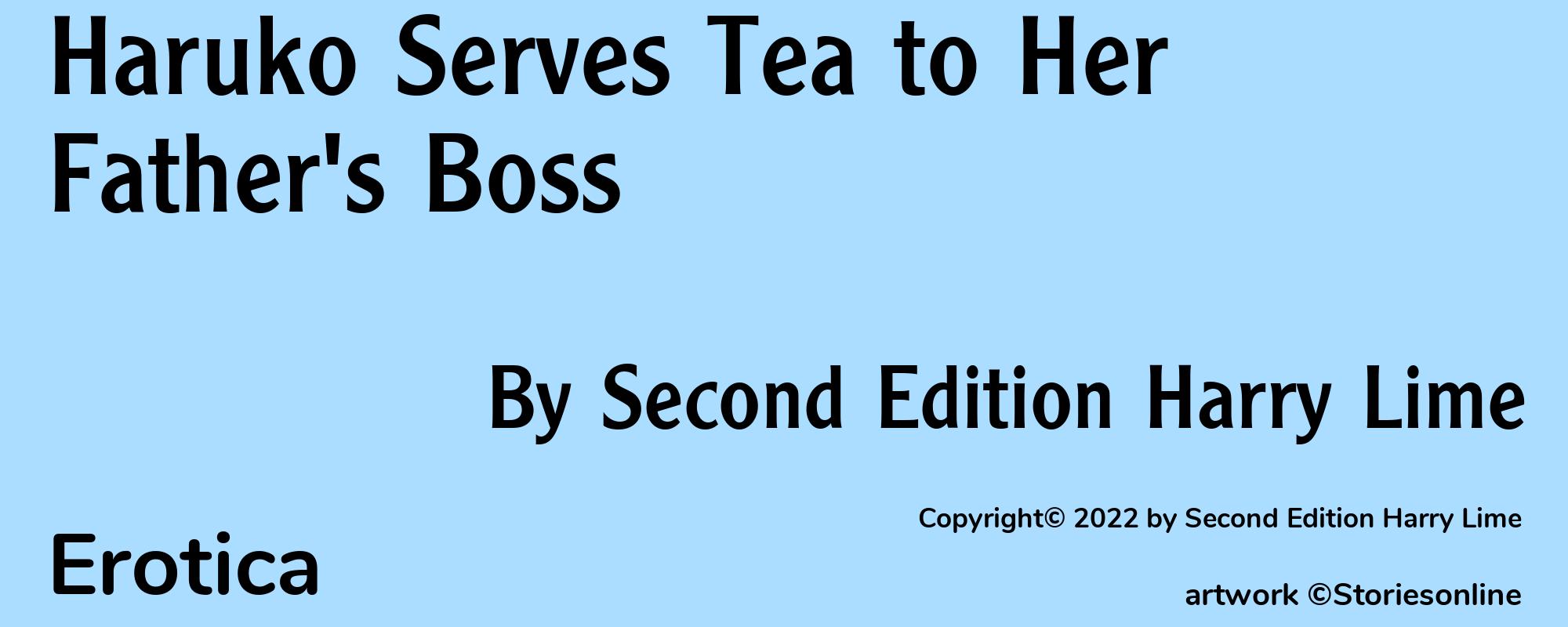 Haruko Serves Tea to Her Father's Boss - Cover